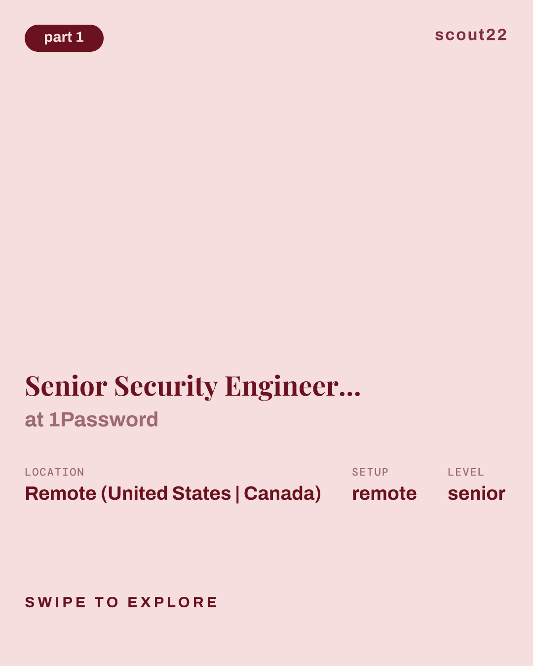 Senior Security Engineer, Incident Response at 1Password