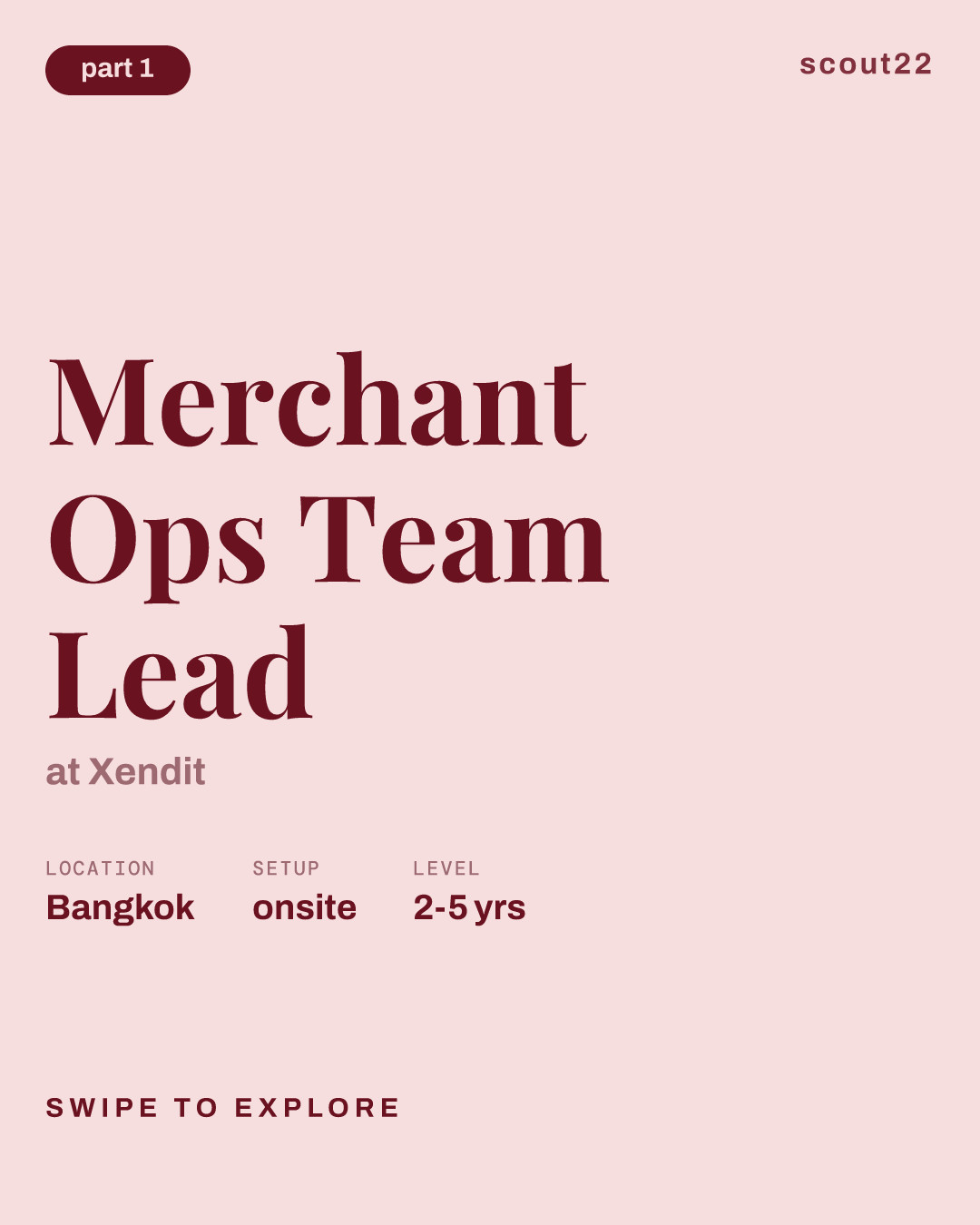 Merchant Ops Team Lead at Xendit
