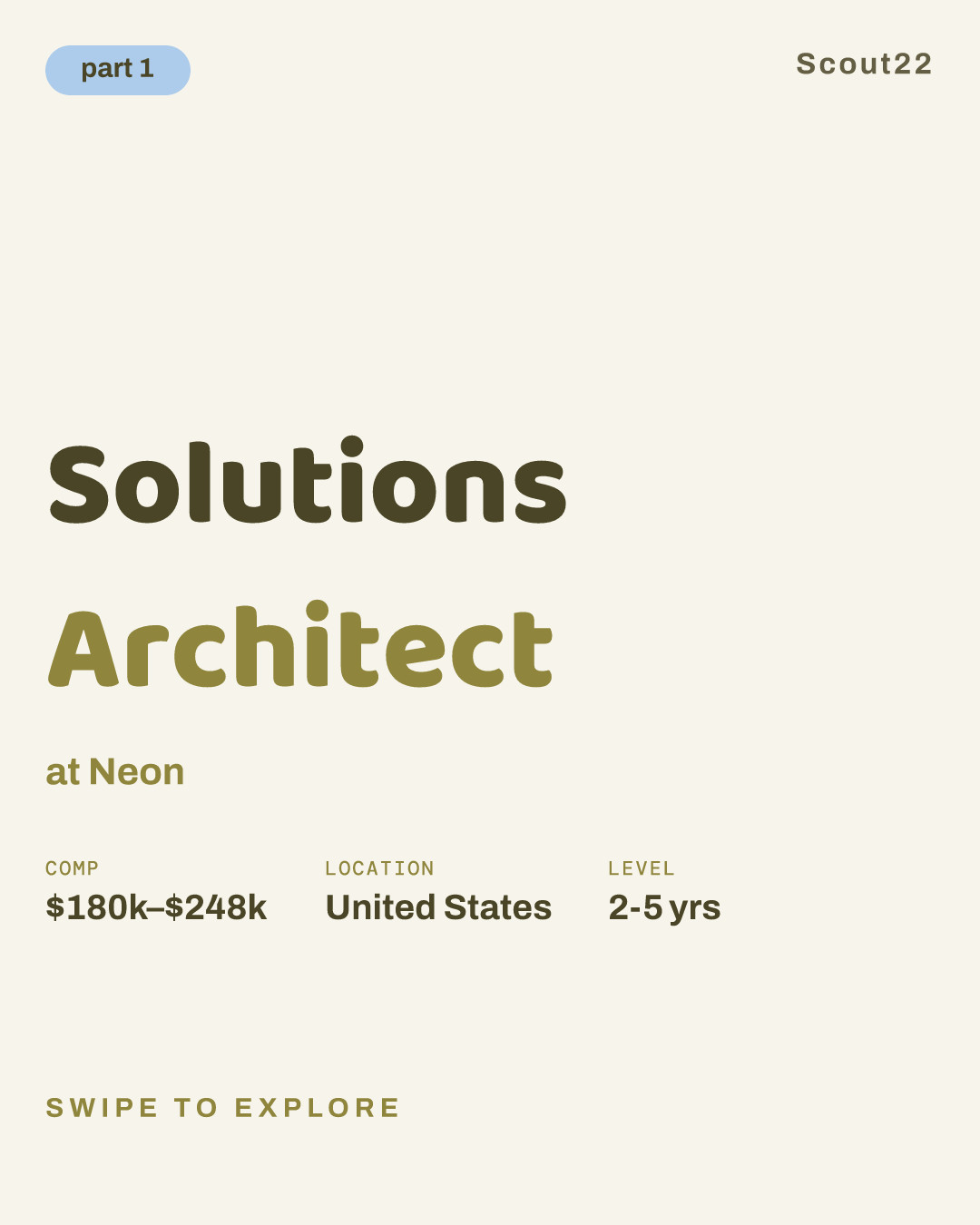 Solutions Architect at Neon
