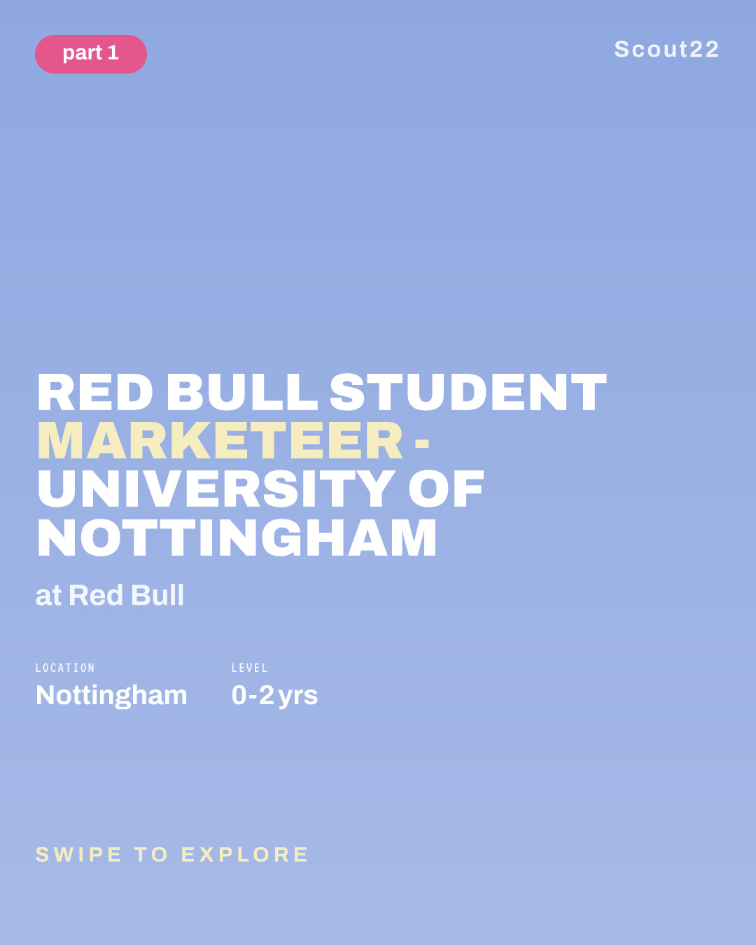 Red Bull Student Marketeer - University of Nottingham at Red Bull