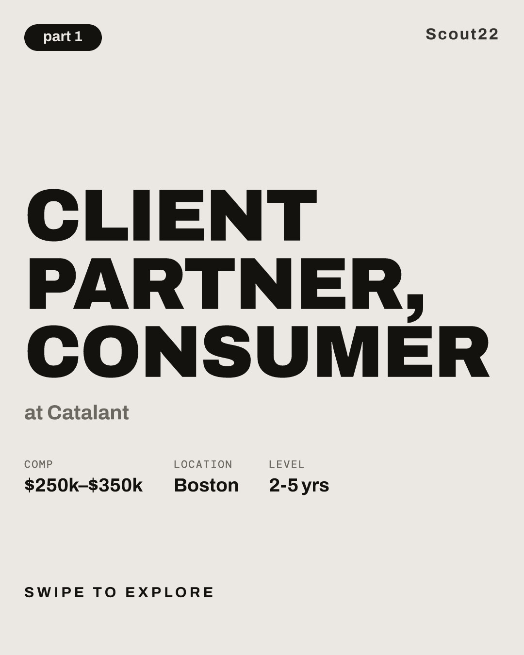 Client Partner, Consumer at Catalant