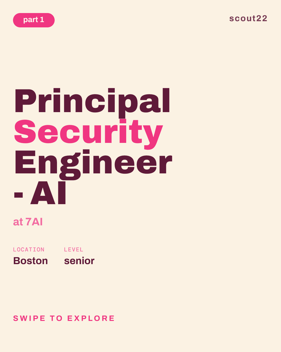 Principal Security Engineer - AI at 7AI