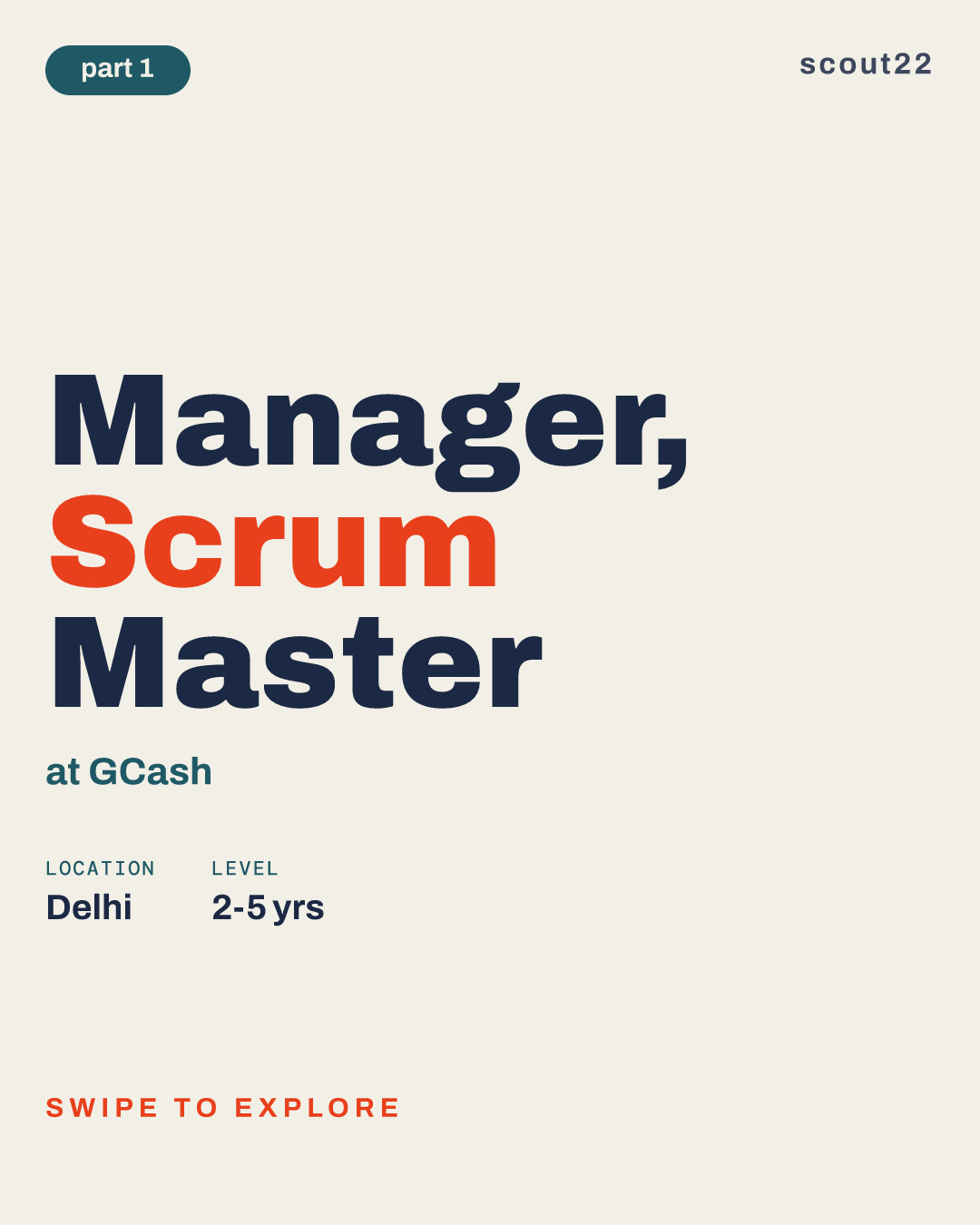 Manager, Scrum Master at GCash