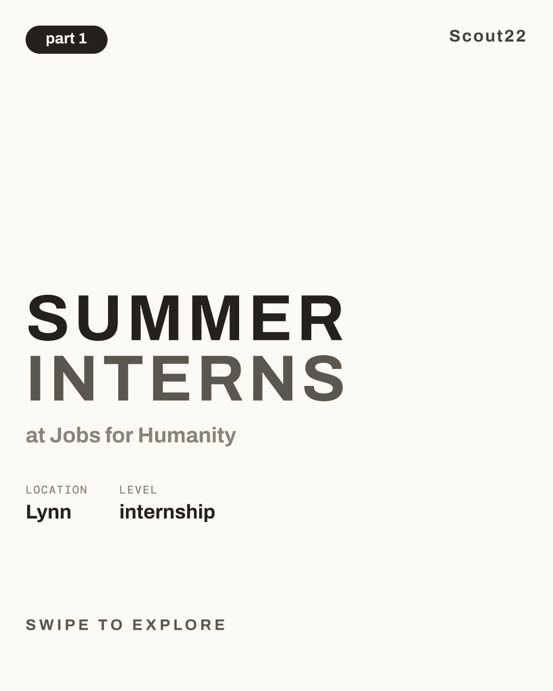 Summer Interns at Jobs for Humanity