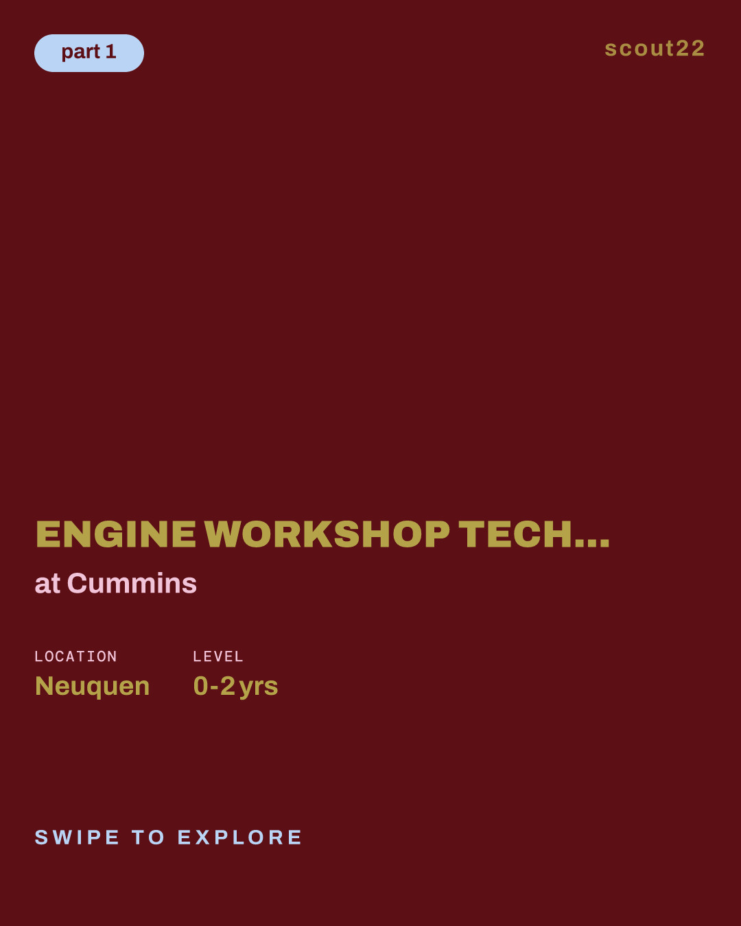 Engine Workshop Technician - Entry Level at Cummins