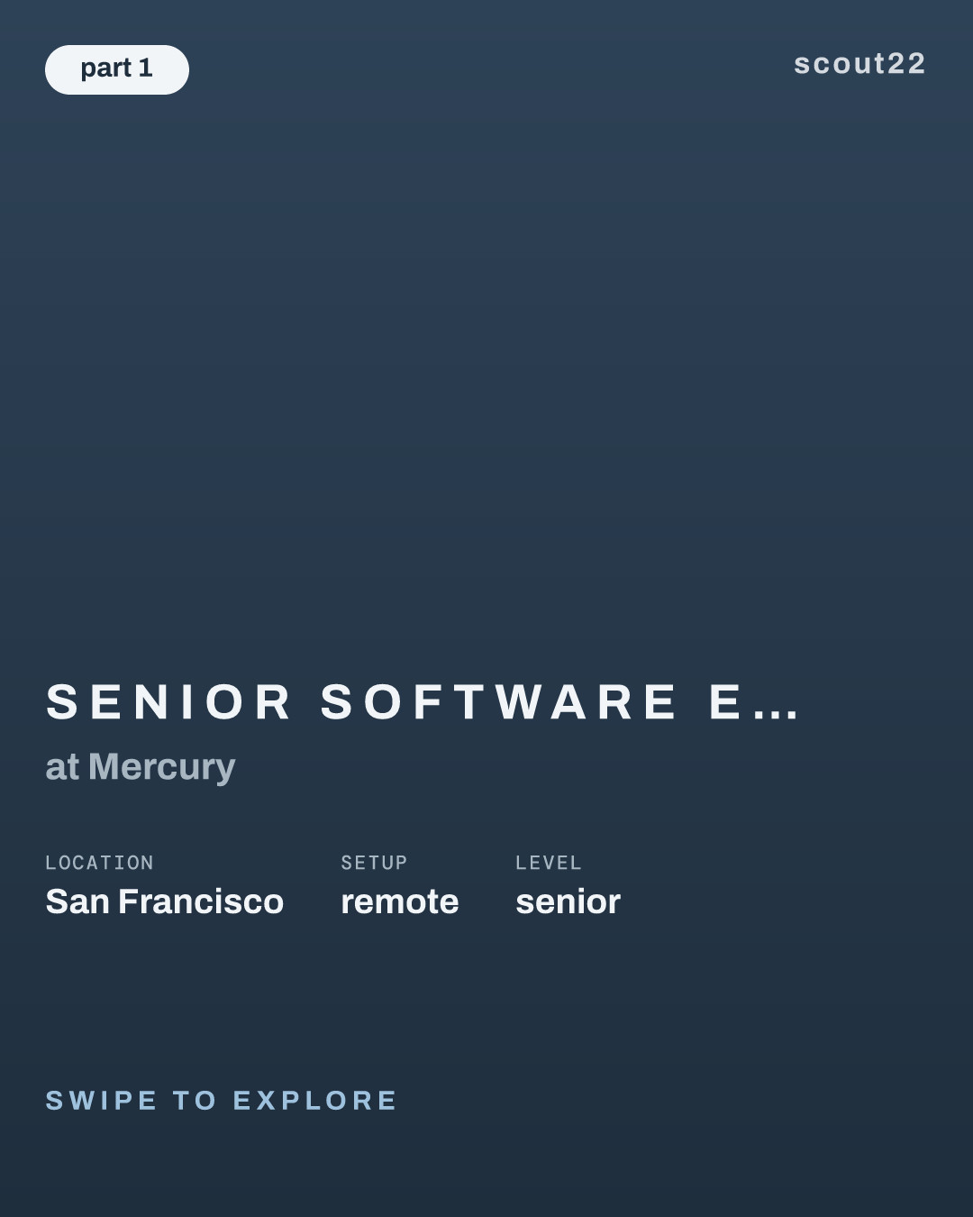 Senior Software Engineer - Mercury Command at Mercury