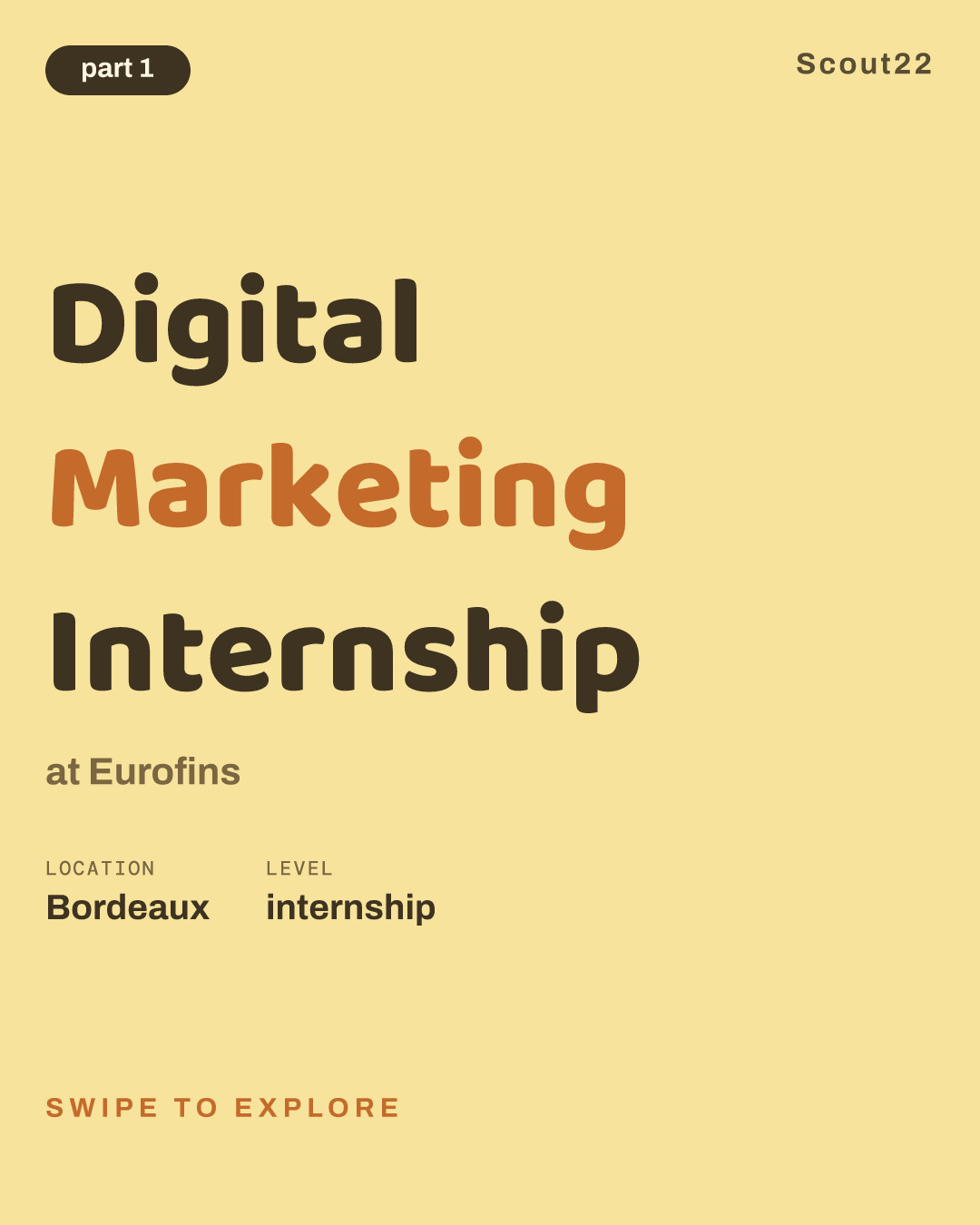 Digital Marketing Internship at Eurofins