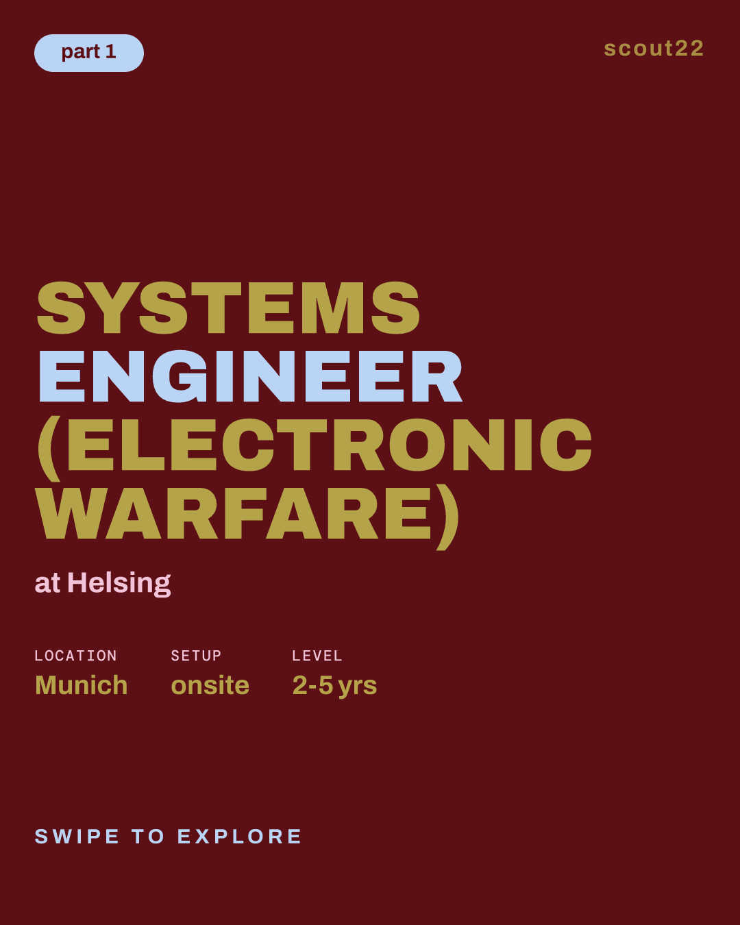 Systems Engineer (Electronic Warfare) at Helsing