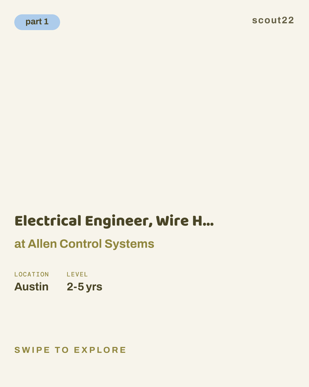 Electrical Engineer, Wire Harness & Electrical Integration at Allen Control Systems