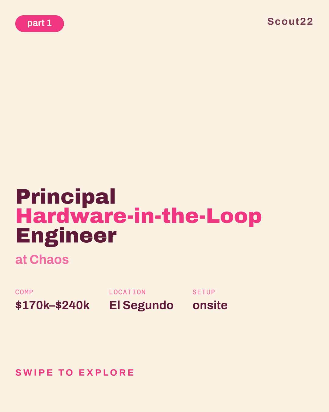 Principal Hardware-in-the-Loop Engineer at Chaos