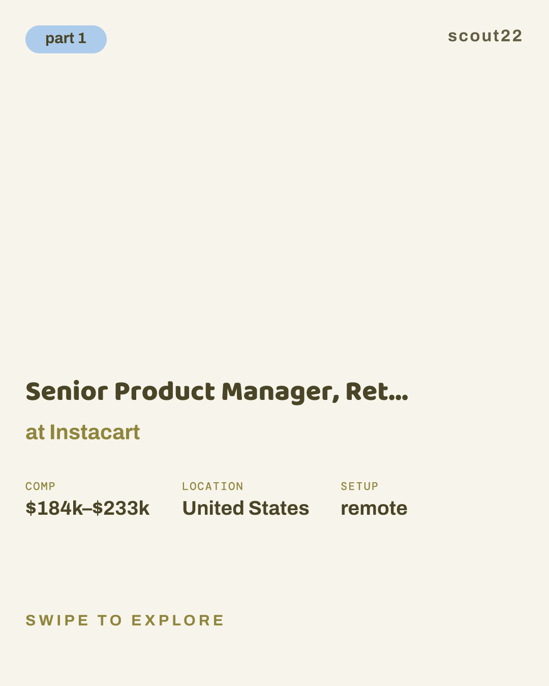 Senior Product Manager, Retailer Platform at Instacart