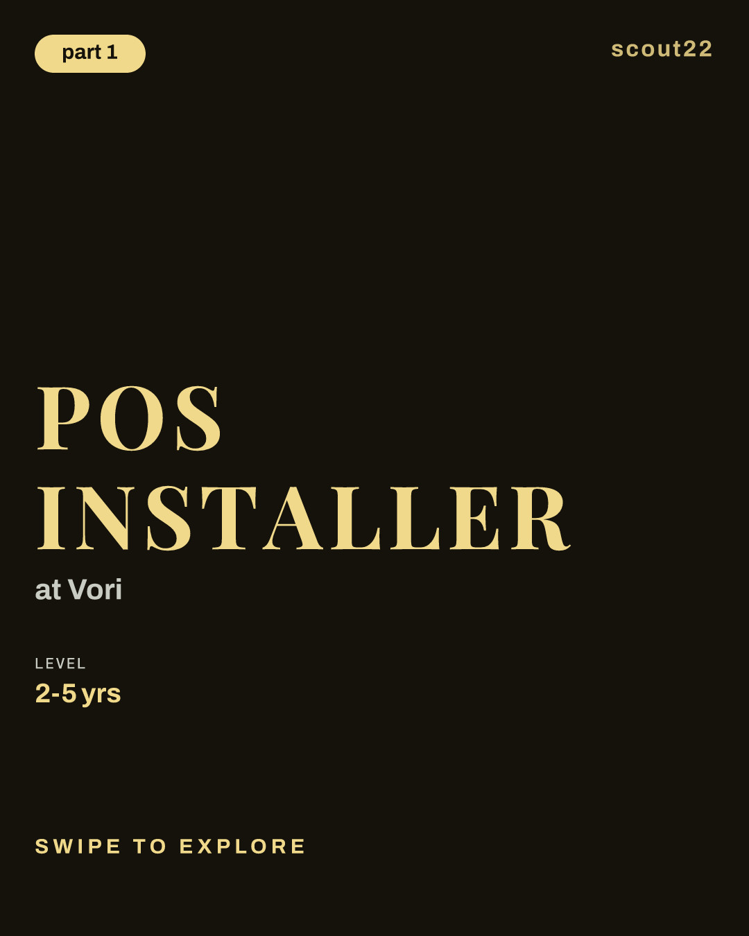 POS Installer at Vori