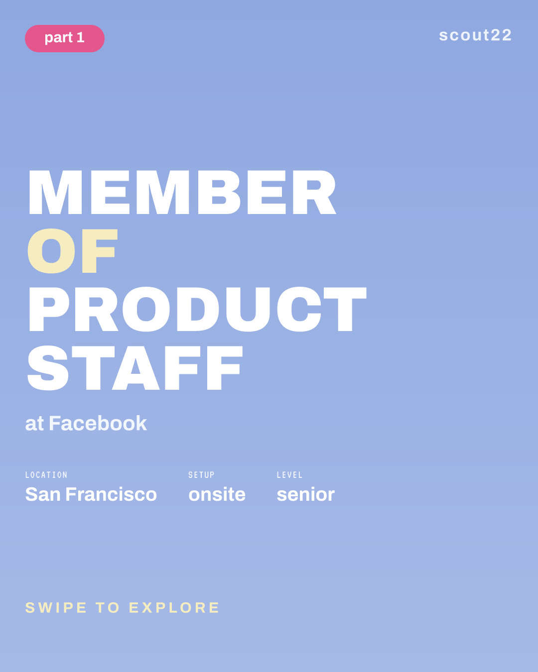 Member of Product Staff at Facebook