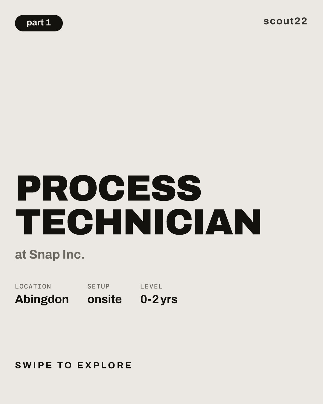 Process Technician at Snap Inc.