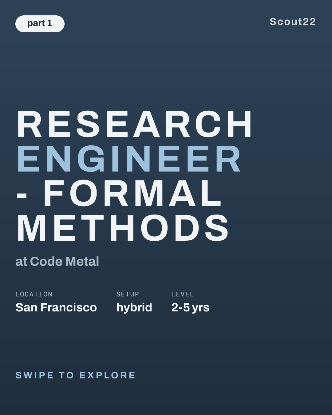 Research Engineer - Formal Methods at Code Metal