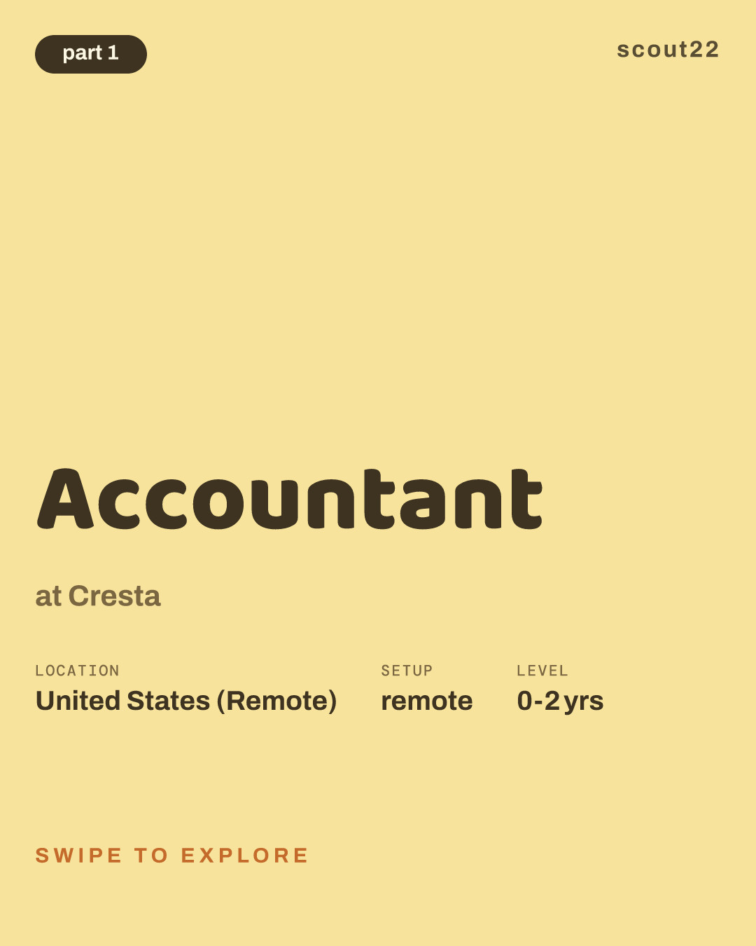 Accountant at Cresta