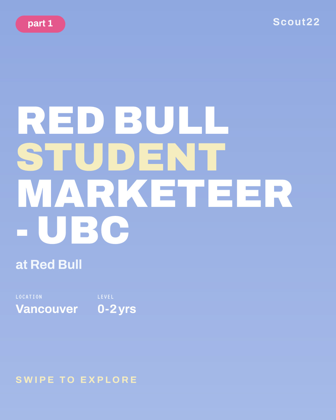 Red Bull Student Marketeer - UBC at Red Bull
