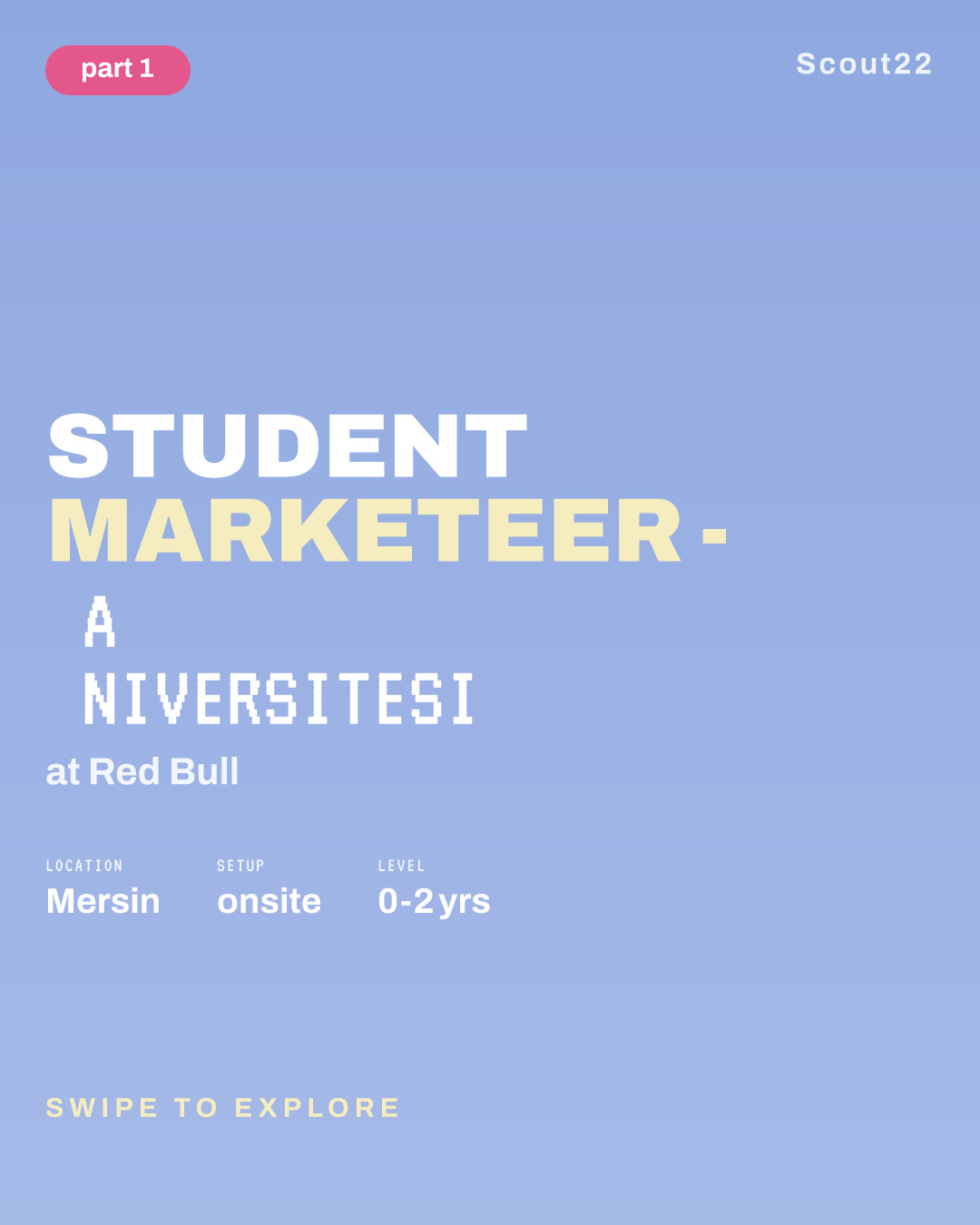 Student Marketeer - Çağ Üniversitesi at Red Bull