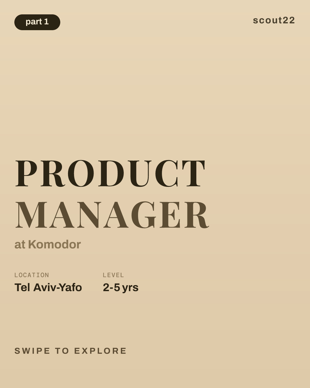 Product Manager at Komodor