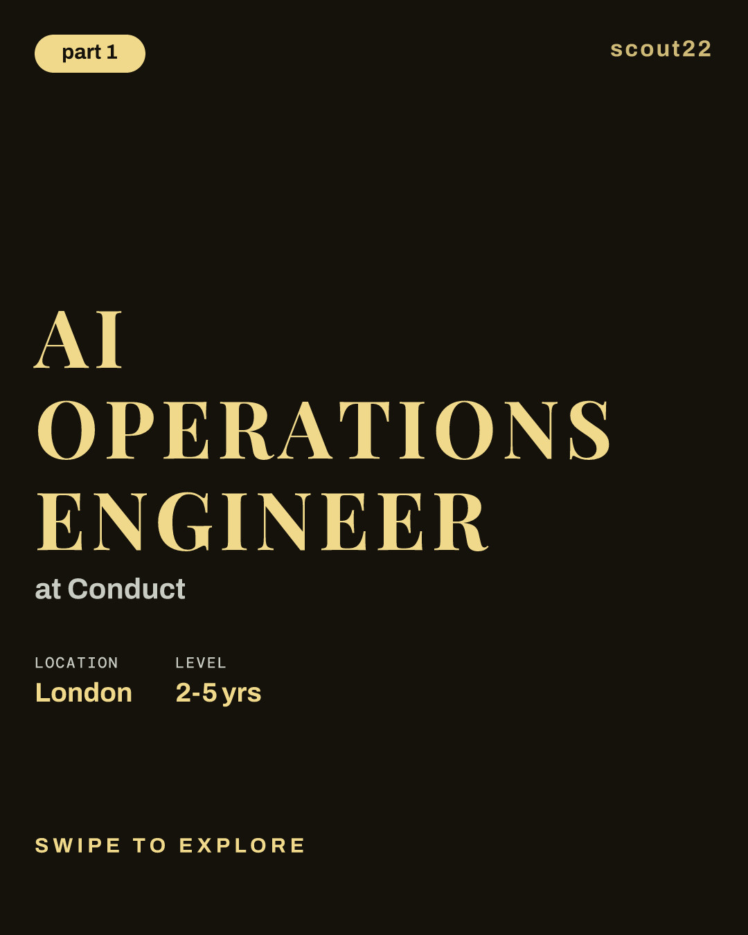 AI Operations Engineer at Conduct