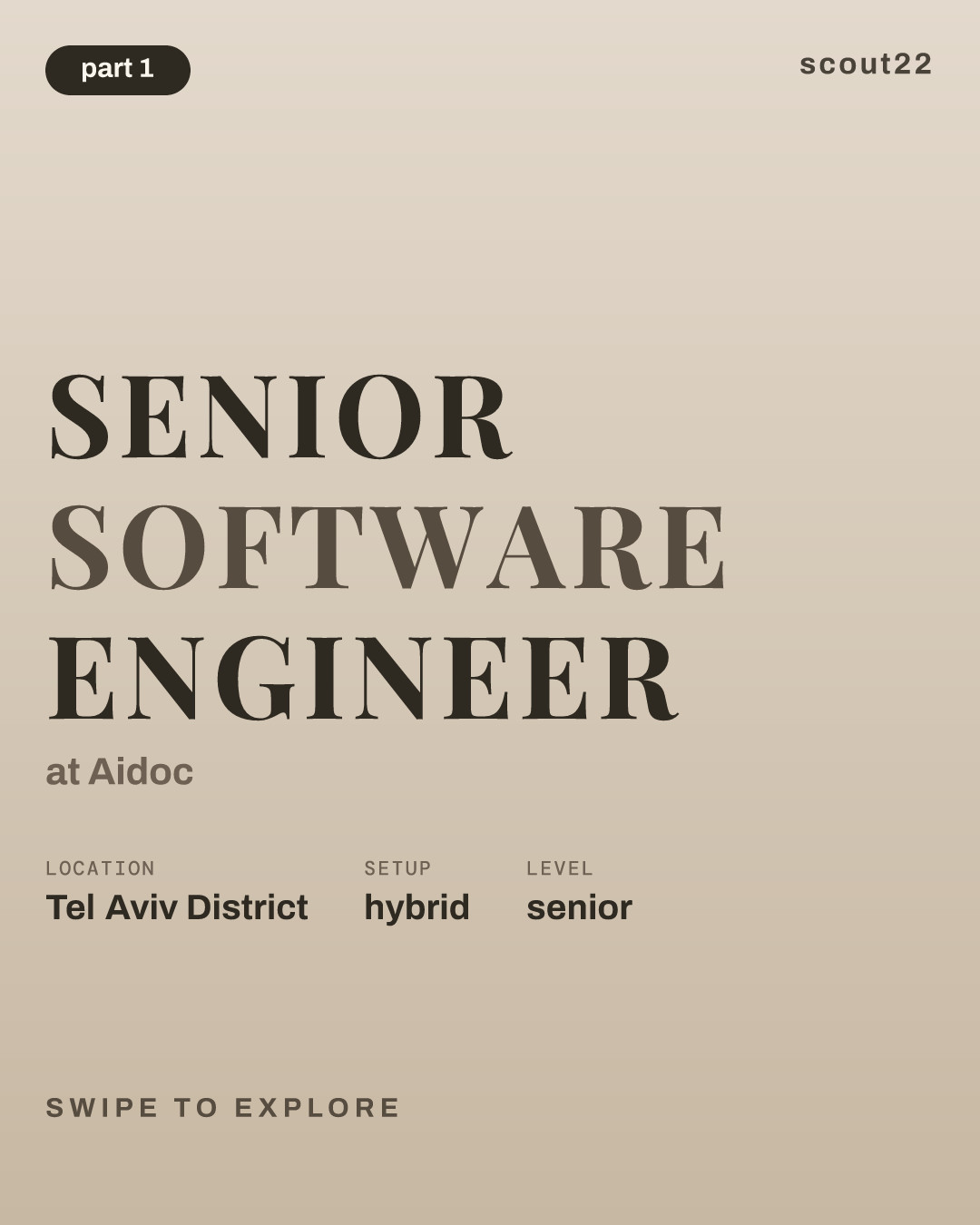 Senior Software Engineer at Aidoc