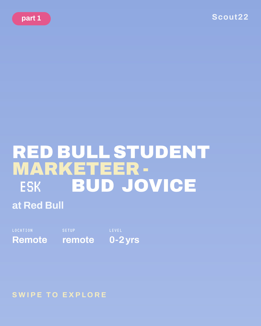 Red Bull Student Marketeer - České Budějovice at Red Bull