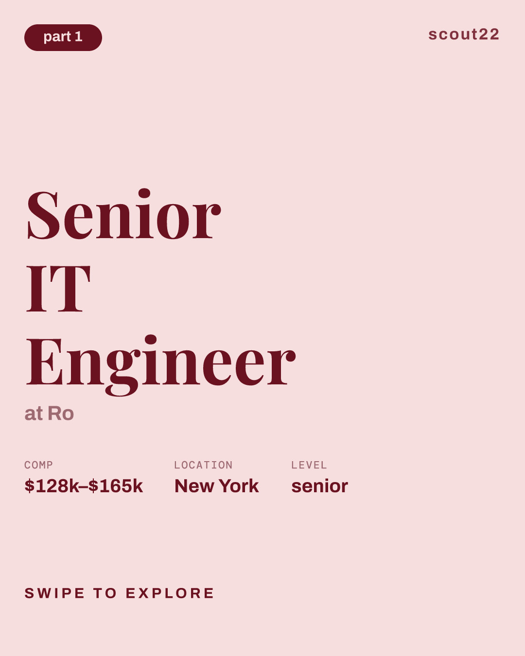 Senior IT Engineer at Ro