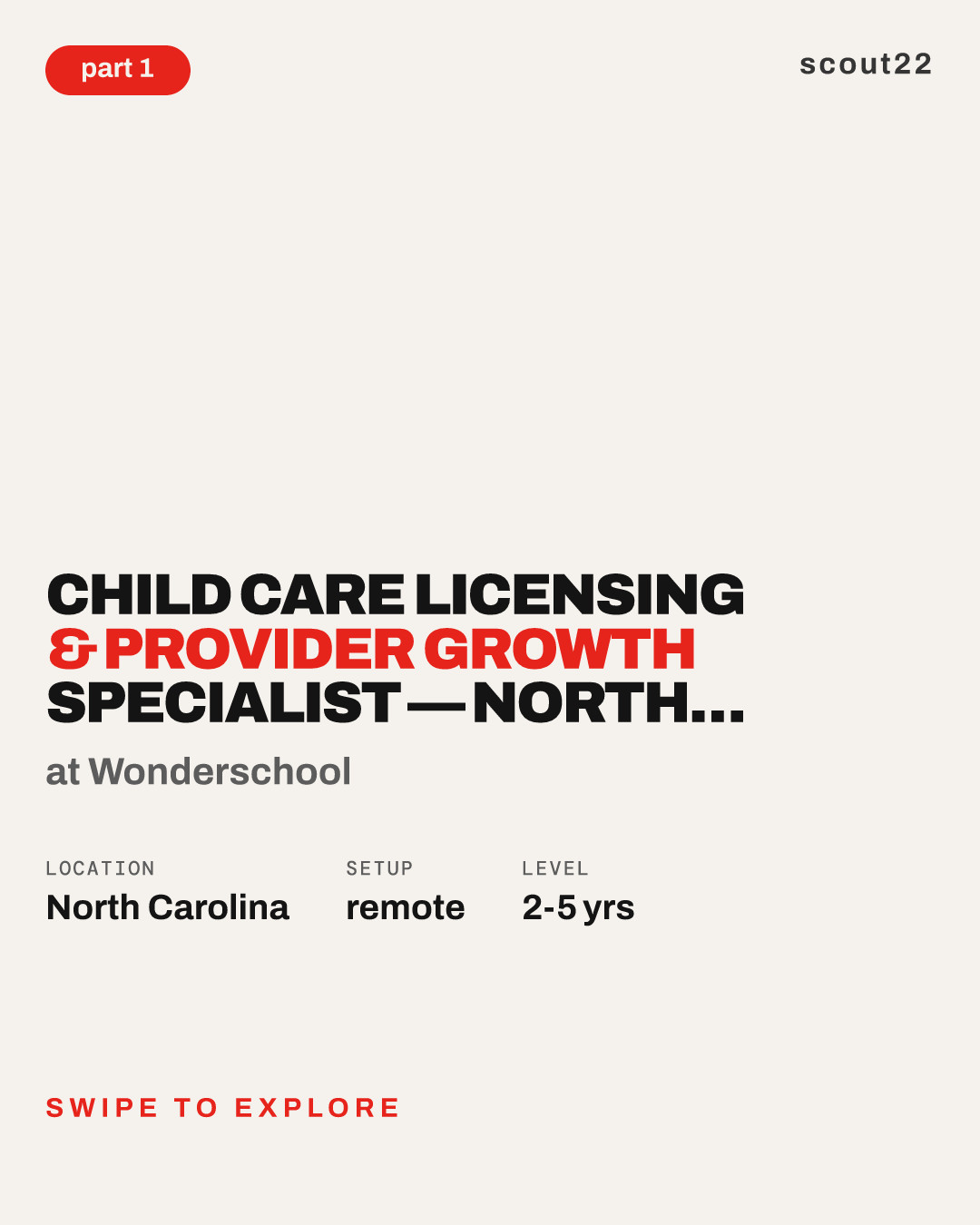 Child Care Licensing & Provider Growth Specialist — North Carolina at Wonderschool