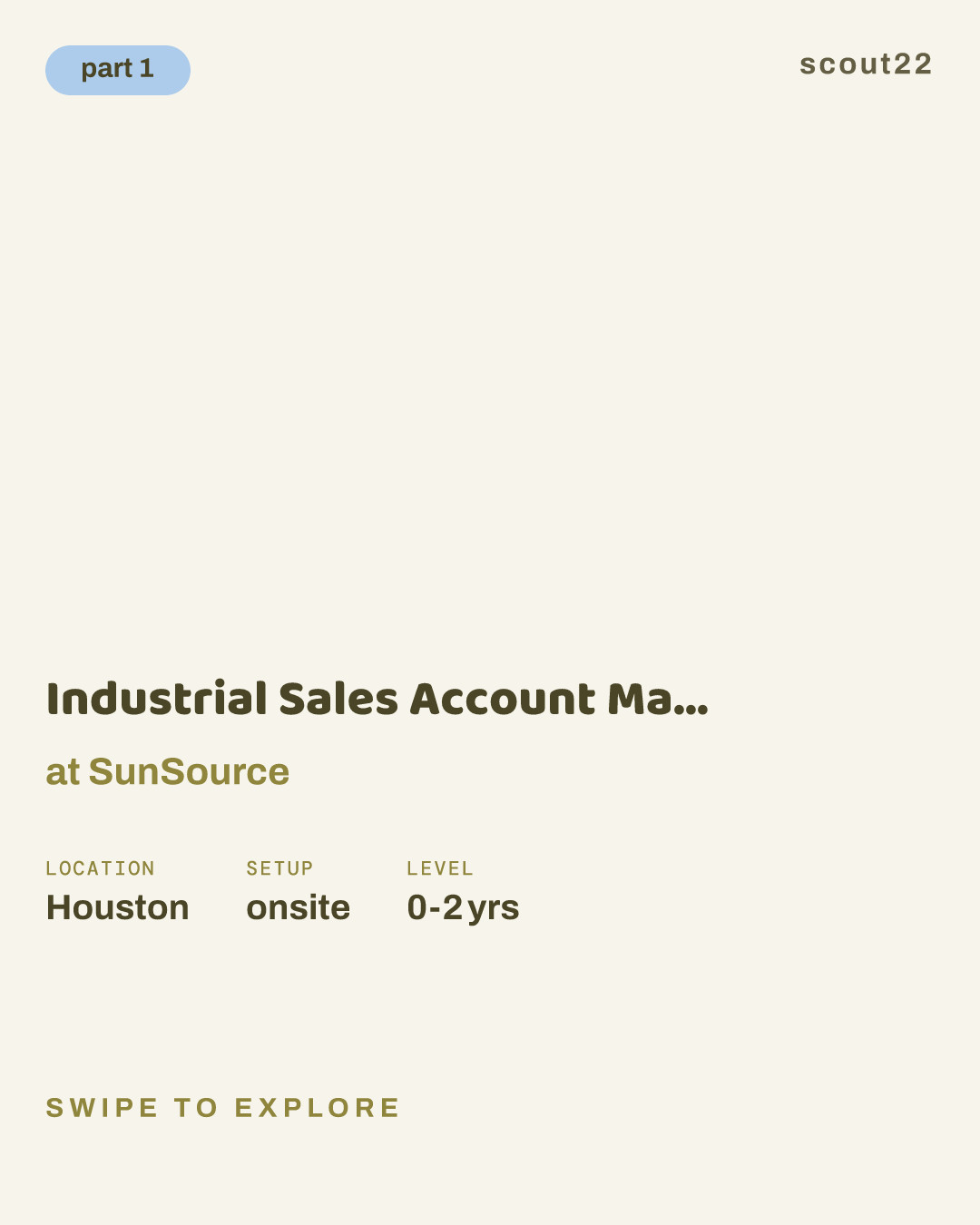 Industrial Sales Account Manager Trainee – Development Program at SunSource