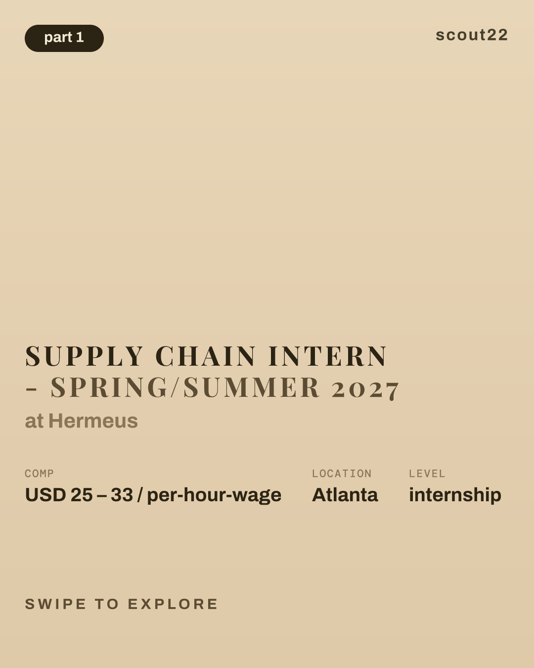 Supply Chain Intern - Spring/Summer 2027 at Hermeus