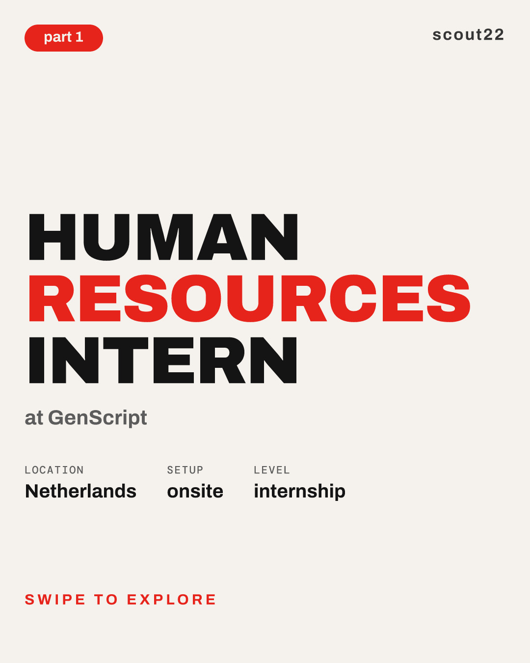 Human Resources Intern at GenScript