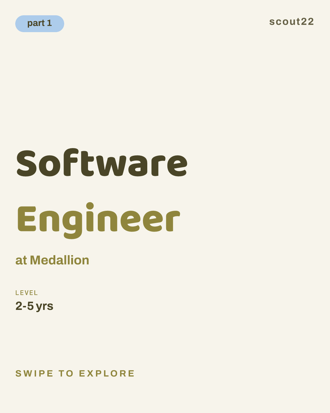 Software Engineer at Medallion