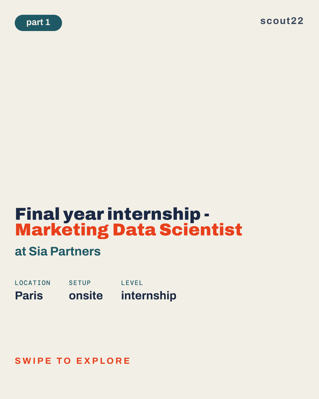 Final year internship - Marketing Data Scientist at Sia Partners