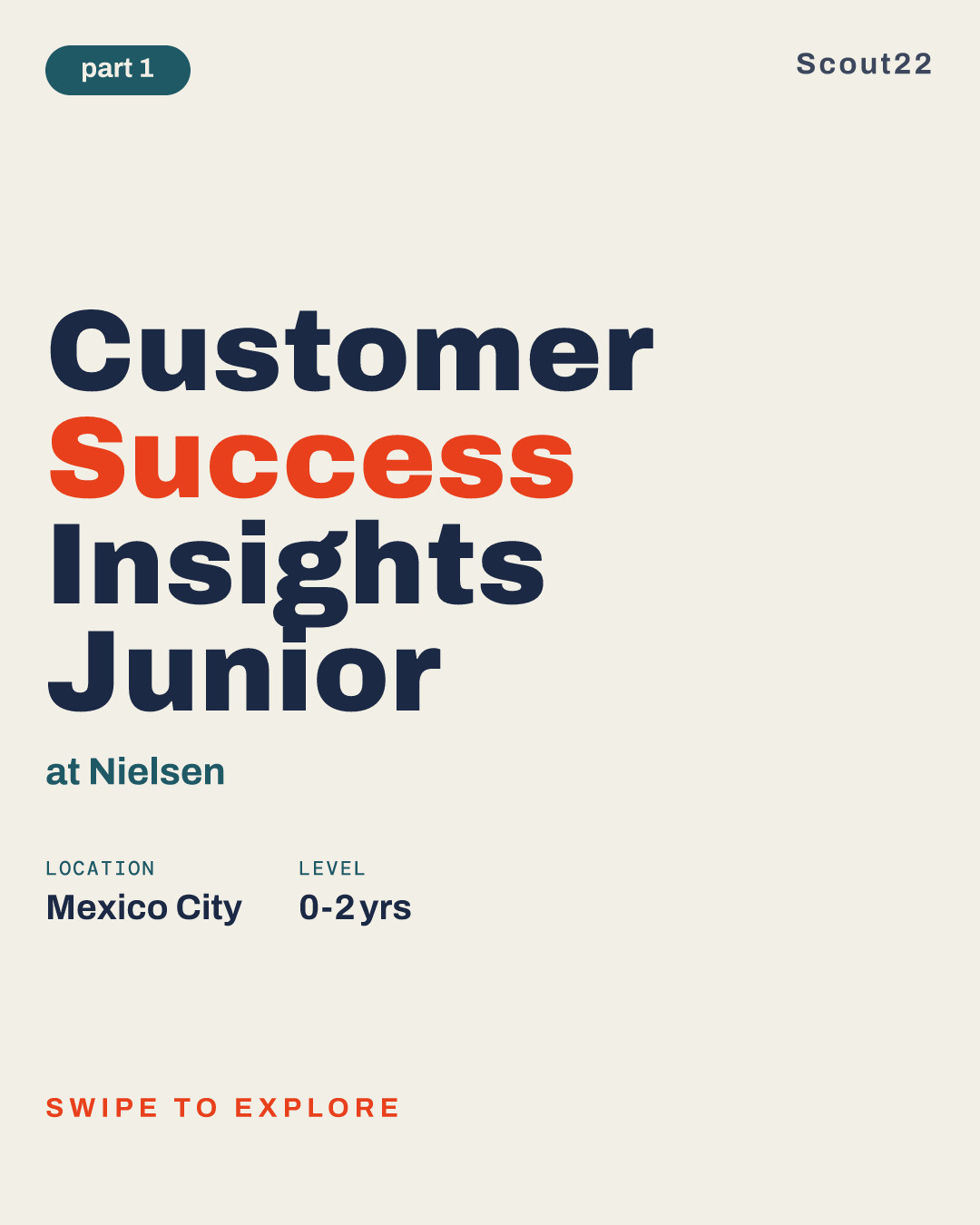 Customer Success Insights Junior at Nielsen