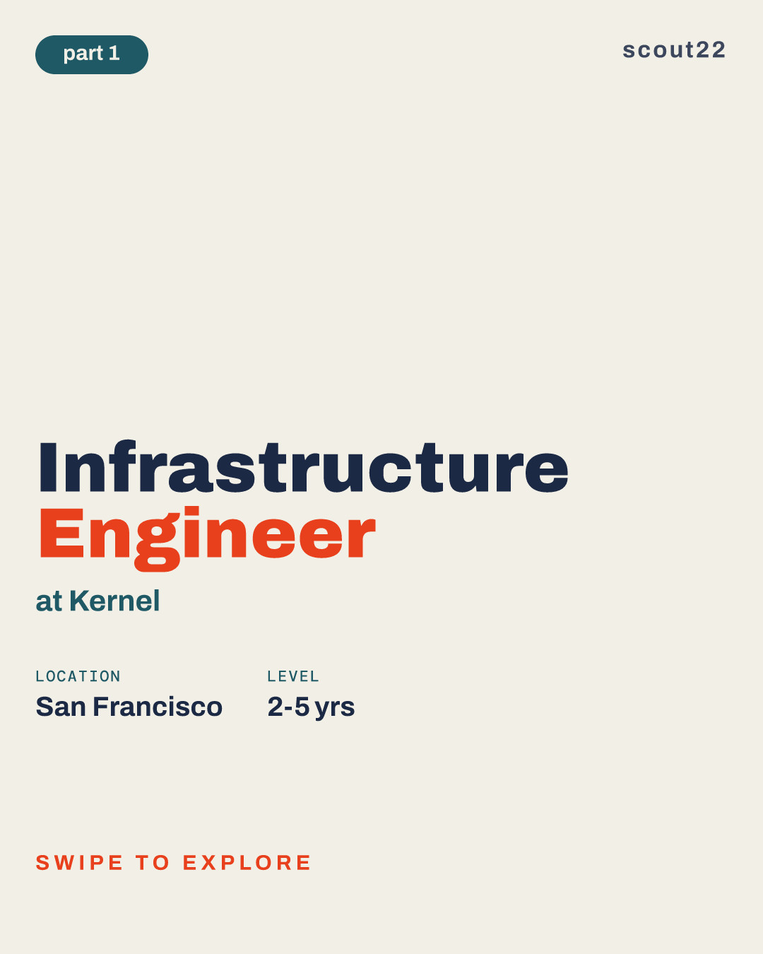 Infrastructure Engineer at Kernel