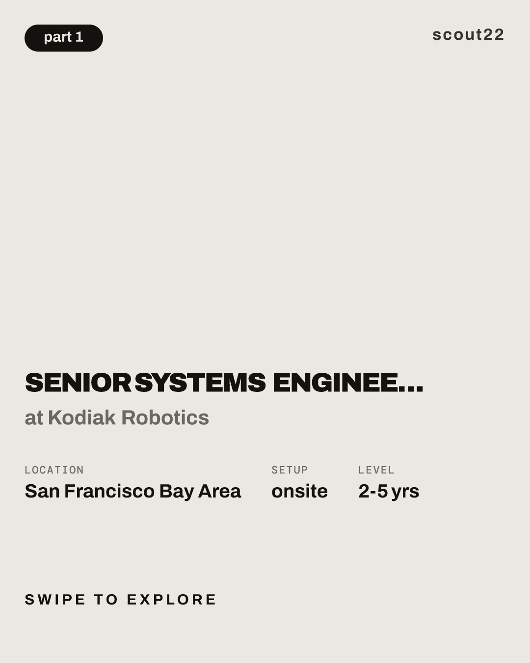 Senior Systems Engineer, Fault Management at Kodiak Robotics