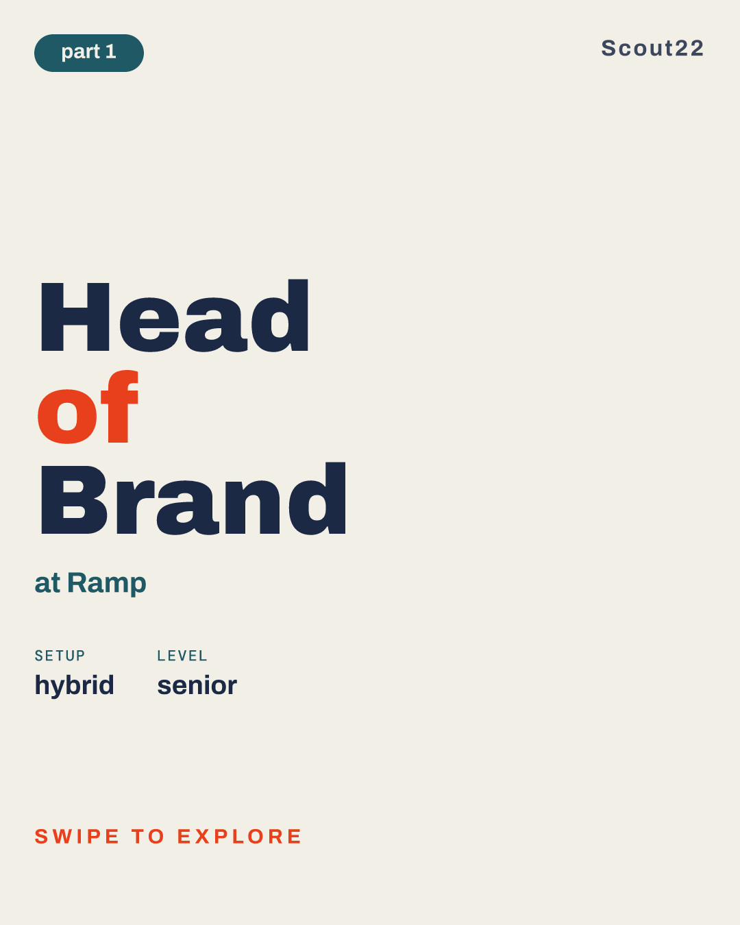 Head of Brand at Ramp
