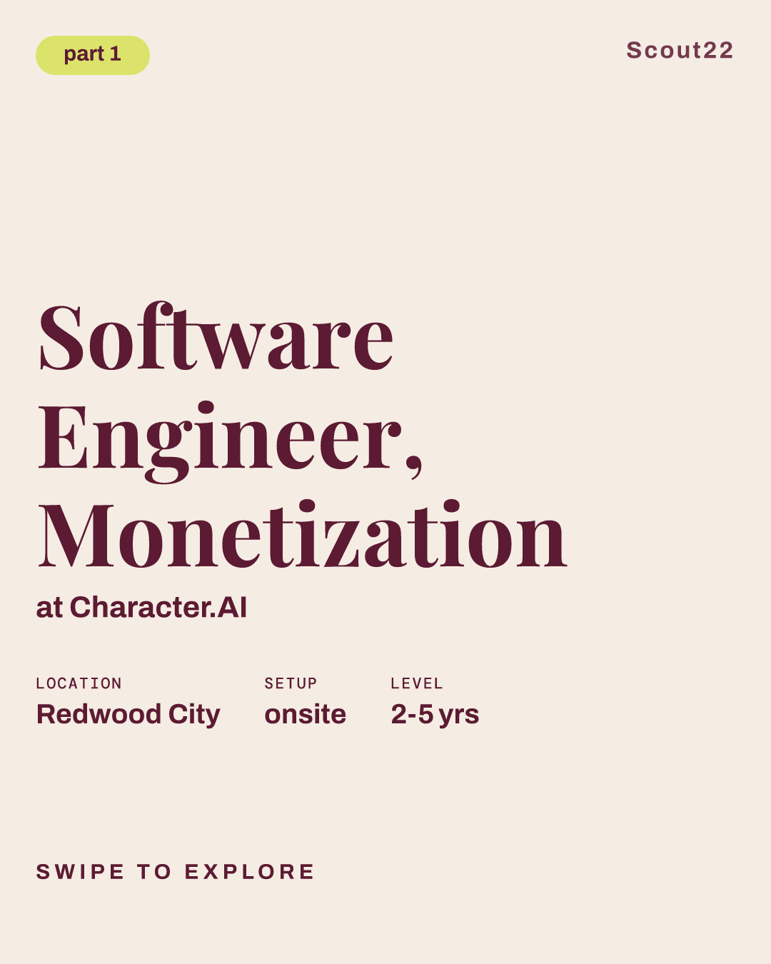 Software Engineer, Monetization at Character.AI