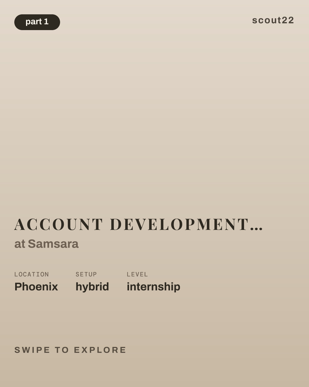 Account Development Representative Intern - Phoenix at Samsara
