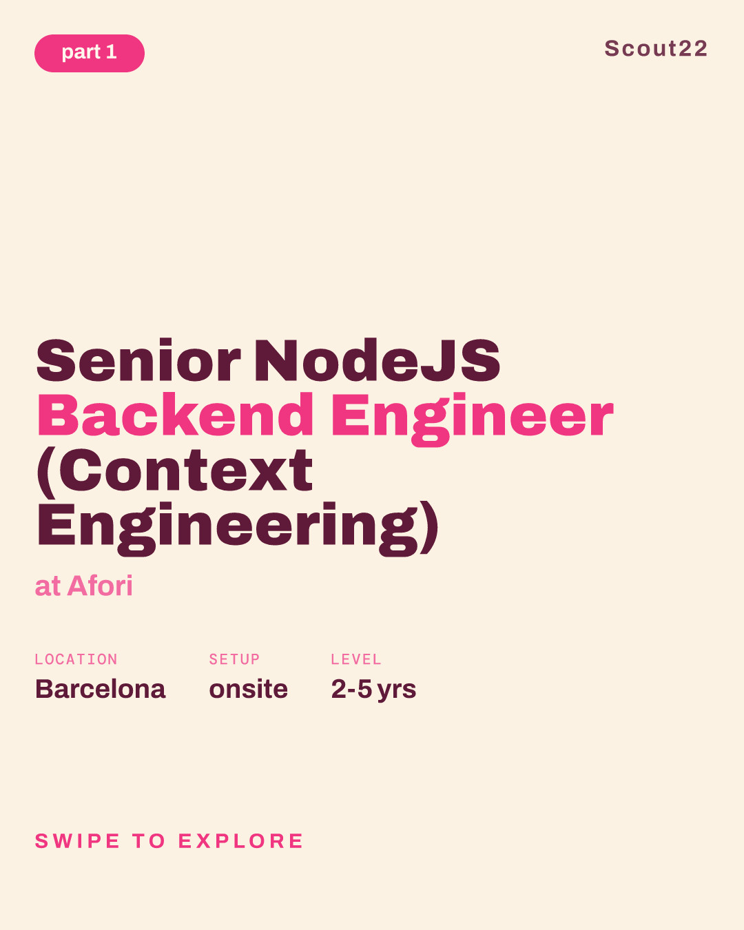 Senior NodeJS Backend Engineer (Context Engineering) at Afori