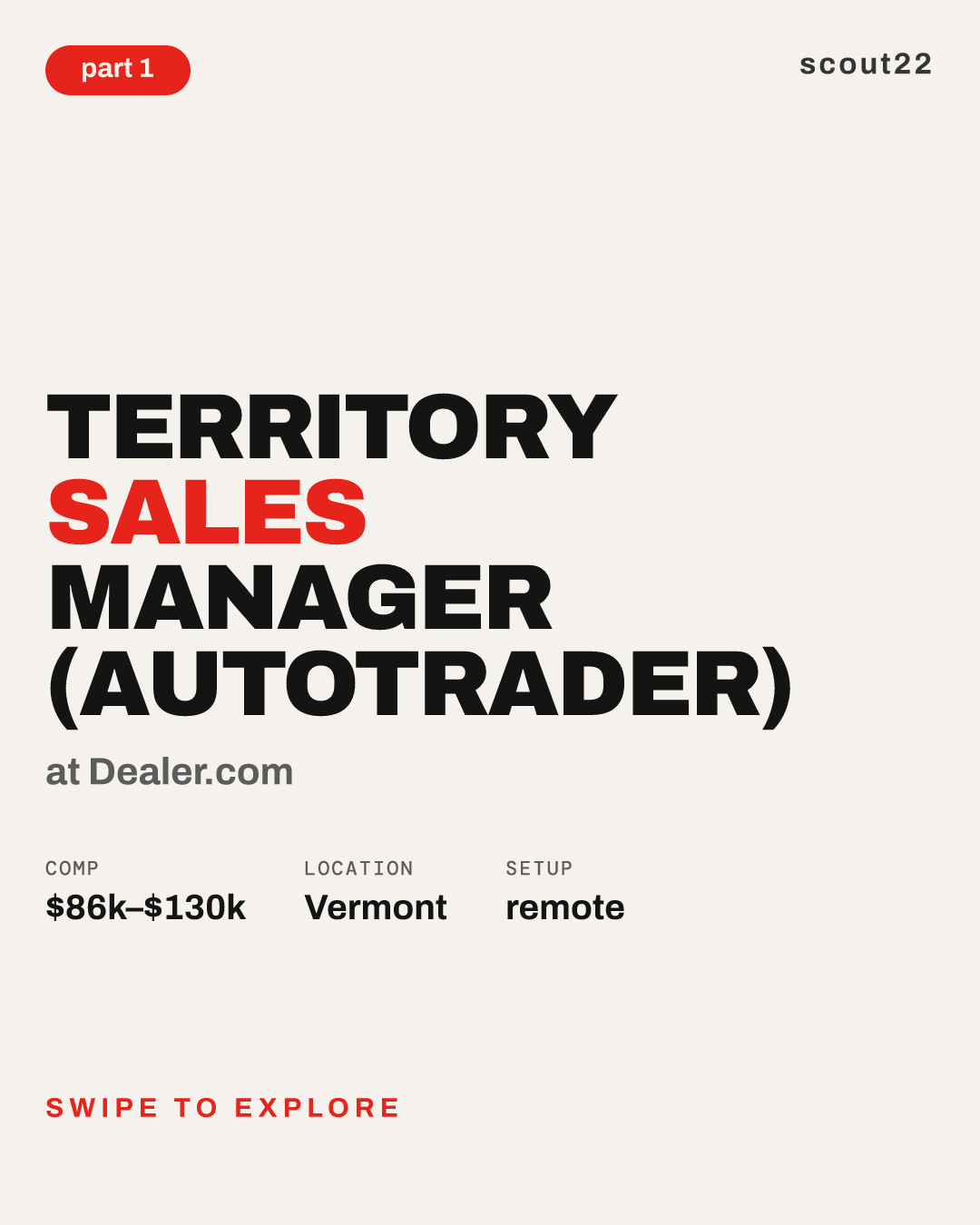 Territory Sales Manager (Autotrader) at Dealer.com