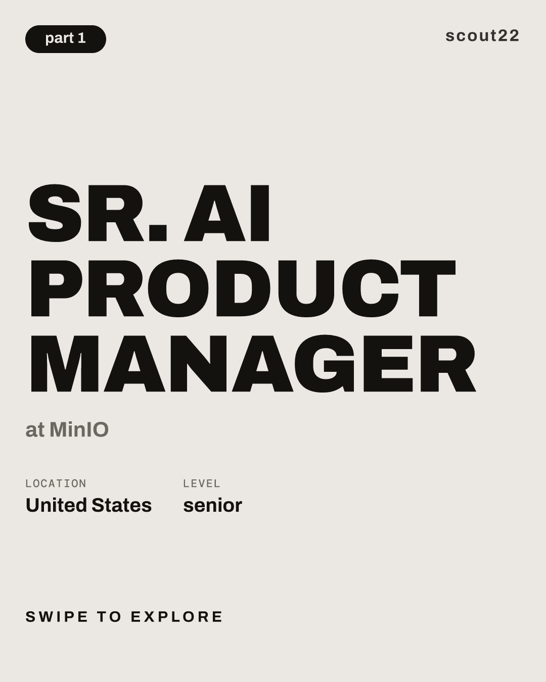Sr. AI Product Manager at MinIO