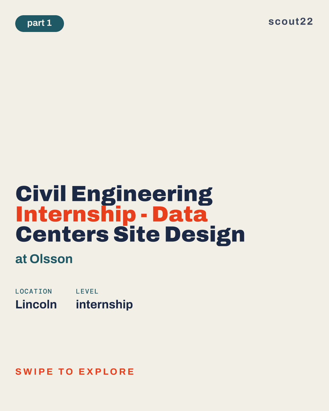 Civil Engineering Internship - Data Centers Site Design at Olsson