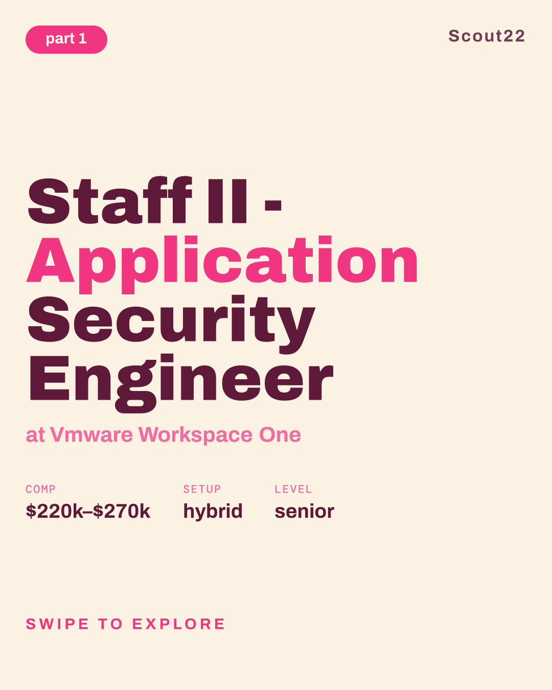 Staff II - Application Security Engineer at Vmware Workspace One