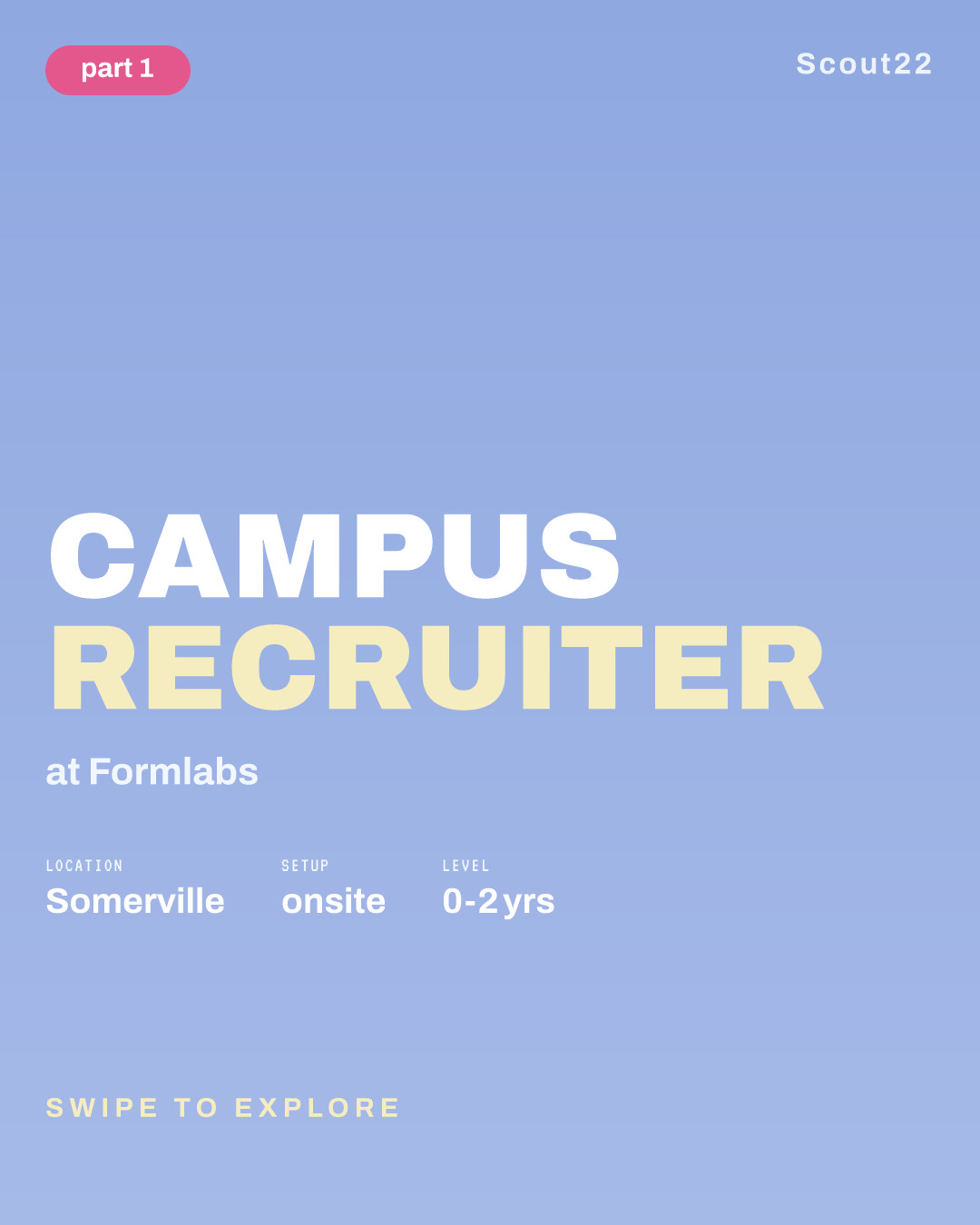 Campus Recruiter at Formlabs