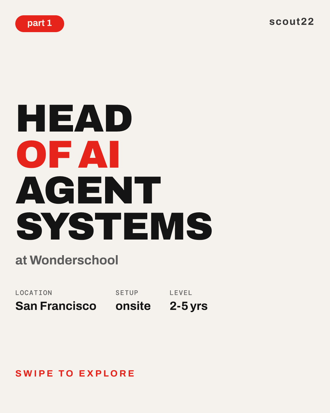 Head of AI Agent Systems at Wonderschool