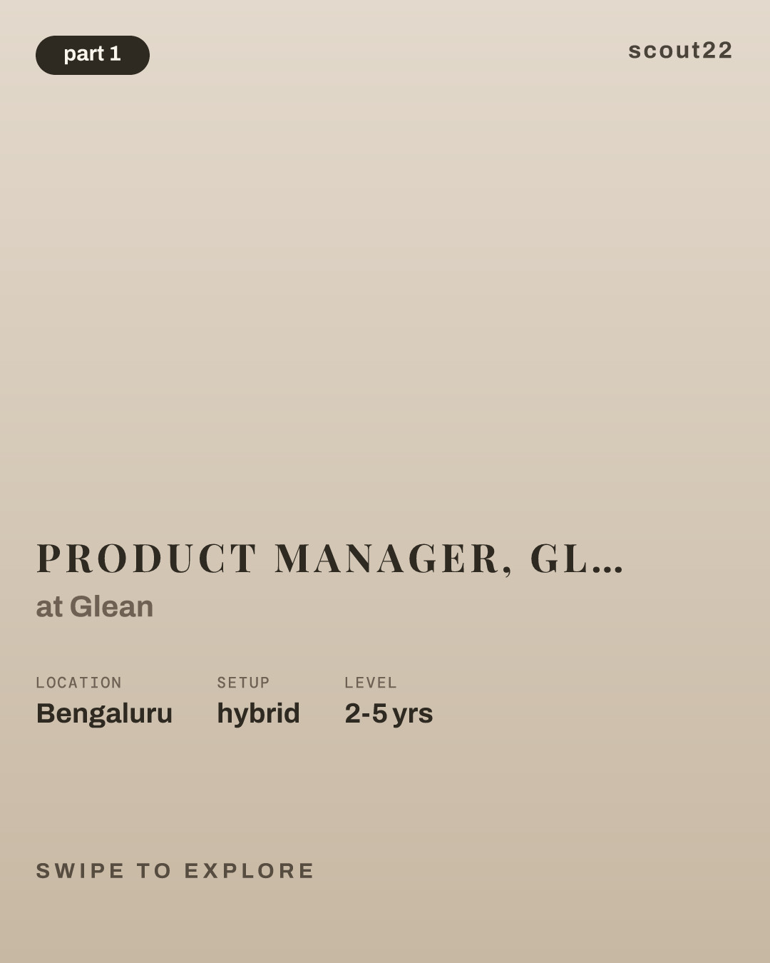 Product Manager, Glean Protect (Security & Governance) at Glean