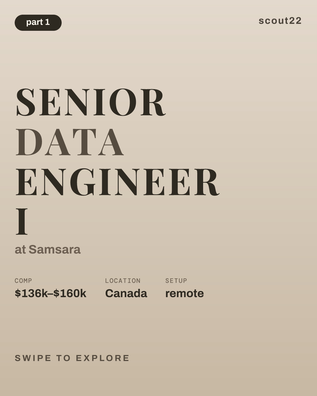 Senior Data Engineer I at Samsara