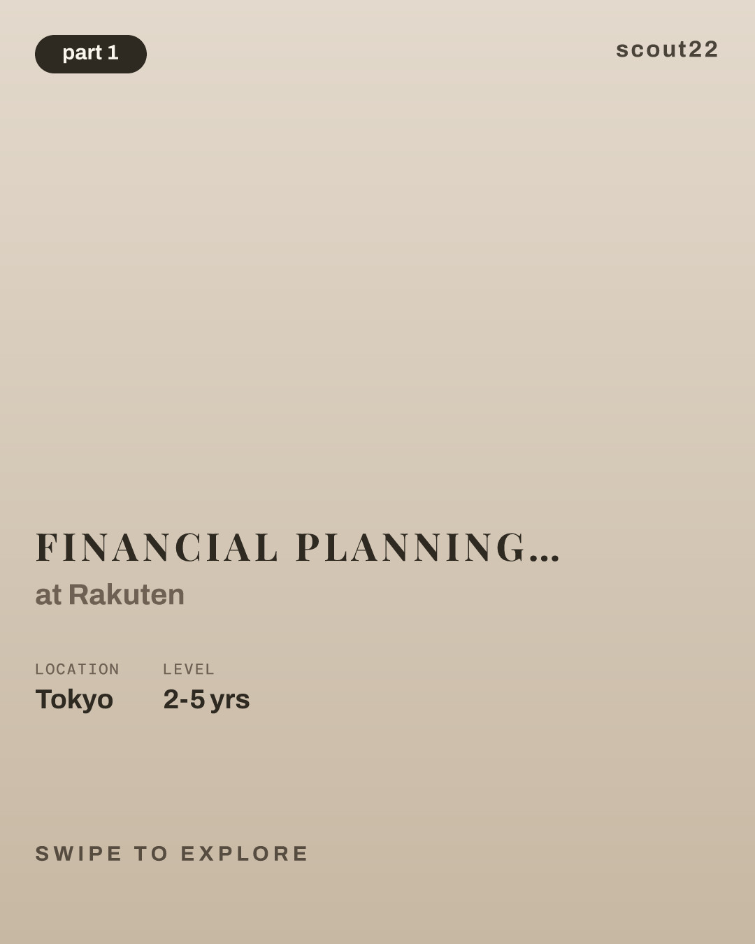 Financial Planning & Analysis Specialist - Tech Budget Management Section, IT Planning Department (ITPD) at Rakuten