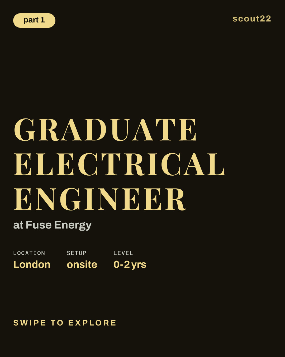 Graduate Electrical Engineer at Fuse Energy